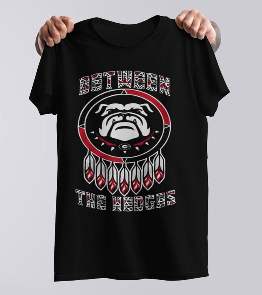 Georgia Bulldogs Between The Hedges Native American Heritage Month T-Shirt