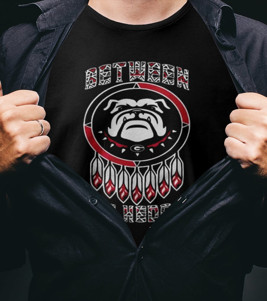 Georgia Bulldogs Between The Hedges Native American Heritage Month T-Shirt