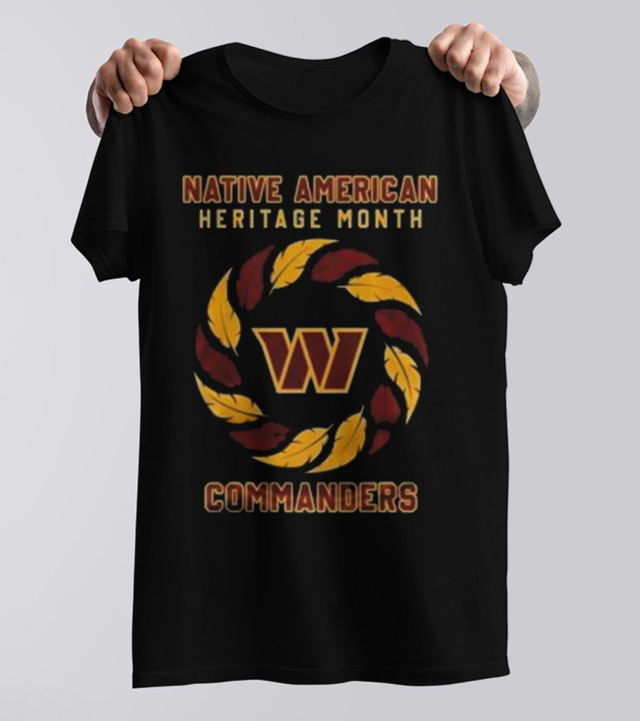 Washington Commanders Native American Heritage Month T-Shirt