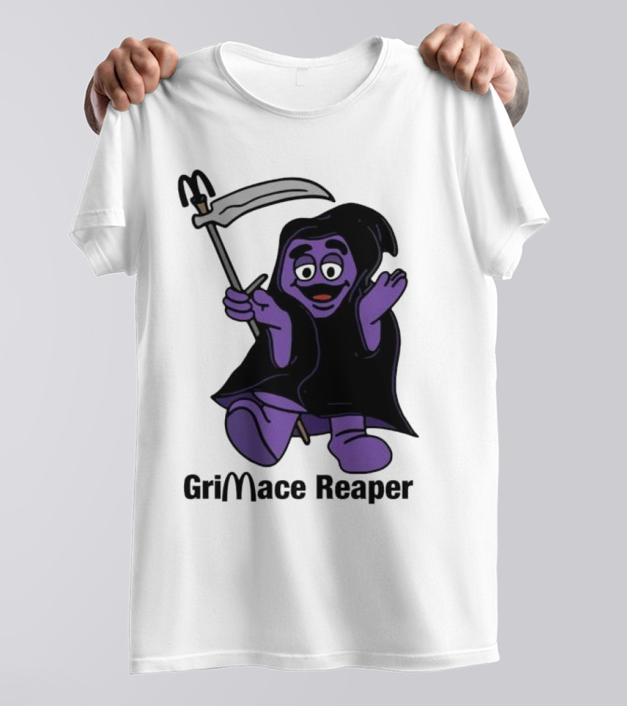 Grimace Reaper Grimace McDonald’s Crossover T-Shirt