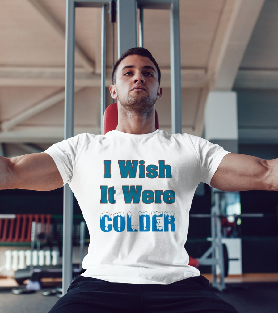 I Wish It Were Colder Miami Dolphins T-Shirt