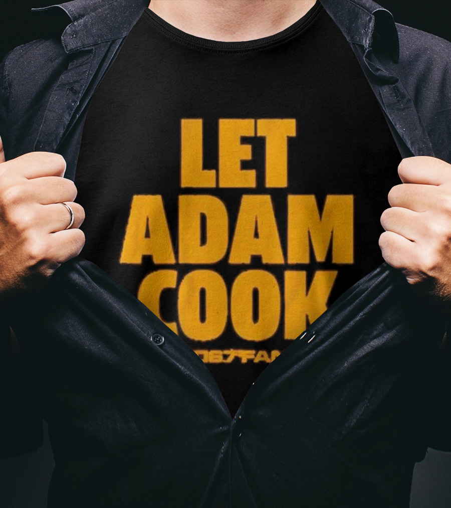 Let Adam Cook 106.7 The Fan Washington Commanders T-Shirt