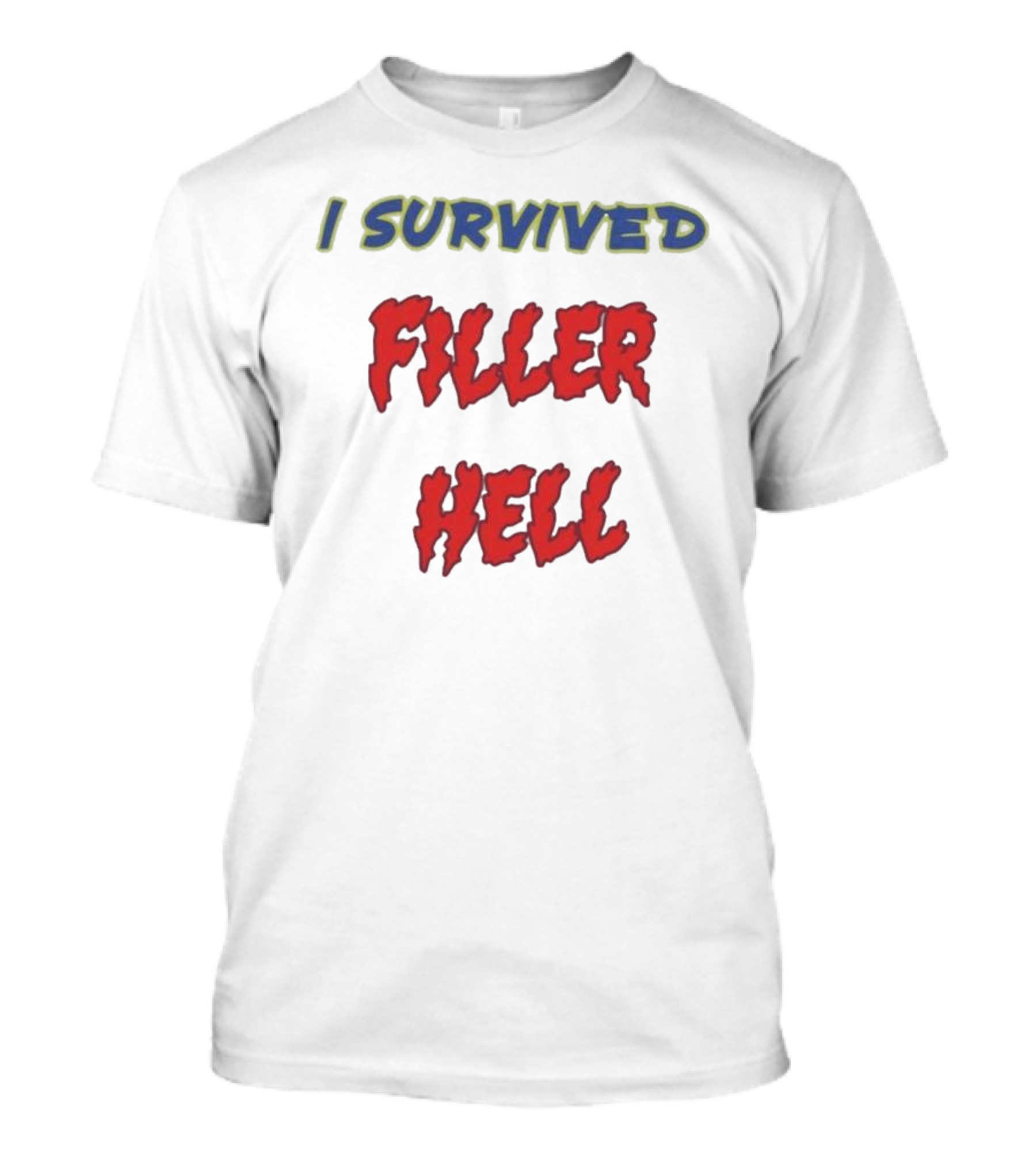I Survived Filler Hell Anime Fan T-Shirt