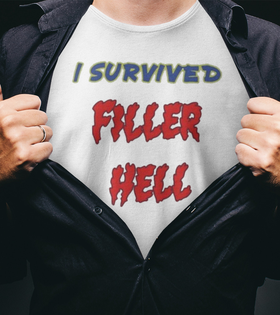 I Survived Filler Hell Anime Fan T-Shirt