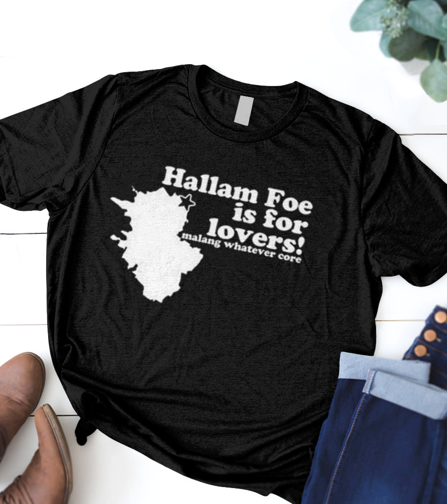 Hallam Foe Is For Lovers Malang Whatever Core Map Star T-Shirt