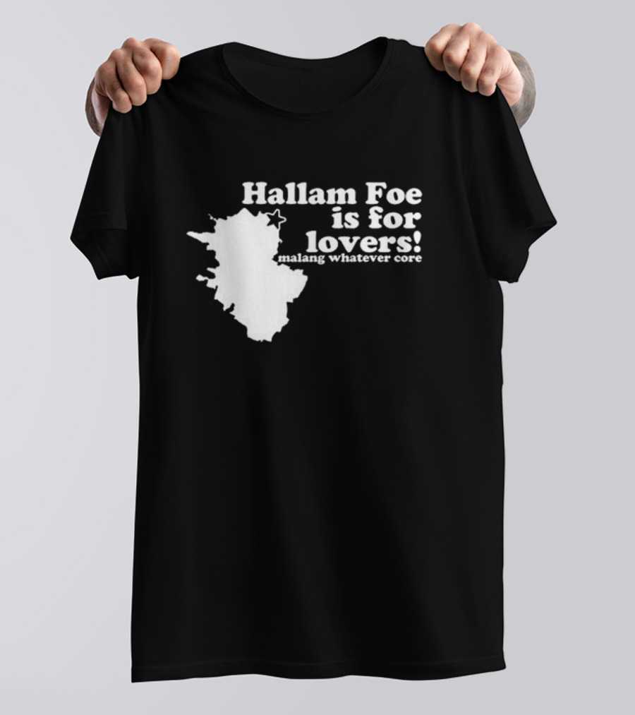 Hallam Foe Is For Lovers Malang Whatever Core Map Star T-Shirt
