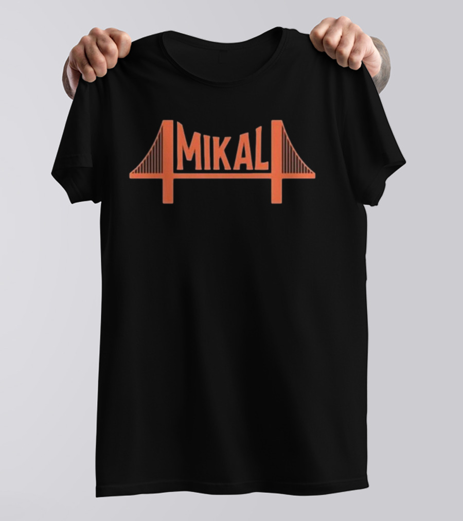 Mikal Bridges Knicksmuse Golden Gate Bridge T-Shirt