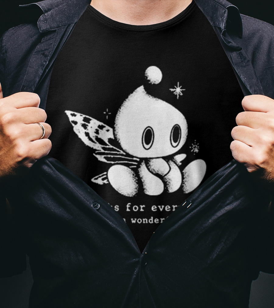 Thanks For Everything I Had A Wonderful Time Chao Fairy Character With Sparkles T-Shirt