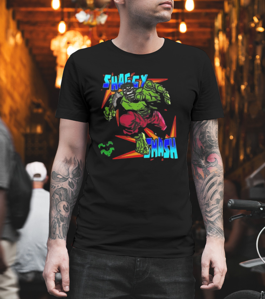 Shaggy Smash The Shaggy Show Smash New T-Shirt