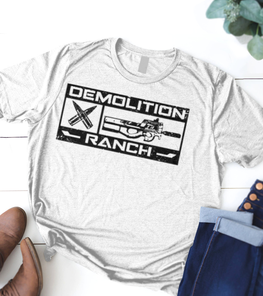 Demolition Ranch Bunker Ingco Firearm Bullet T-Shirt