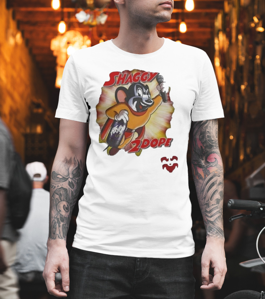 Shaggy 2 Dope Mighty Faygo Mouse Microphone Iconic T-Shirt