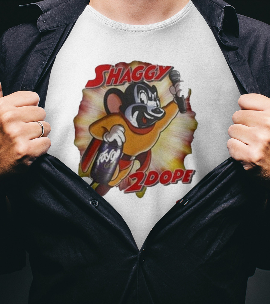 Shaggy 2 Dope Mighty Faygo Mouse Microphone Iconic T-Shirt