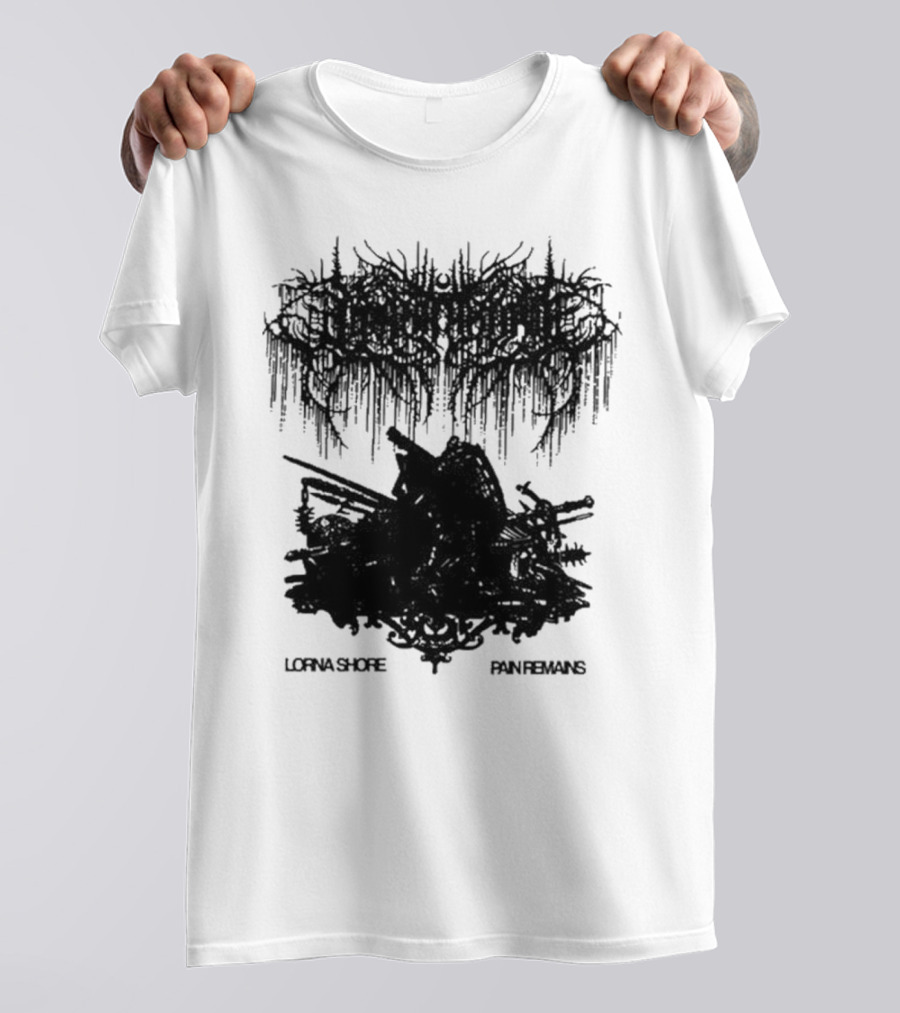 Lorna Shore Pan Remains Edens End T-Shirt
