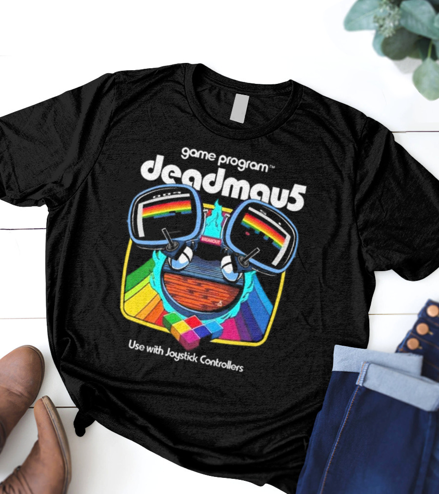 Game Program Deadmau5 Breakout Use With Joystick Controllers T-Shirt