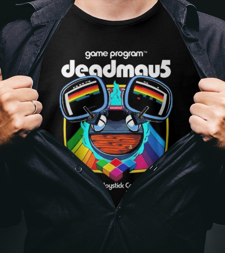 Game Program Deadmau5 Breakout Use With Joystick Controllers T-Shirt