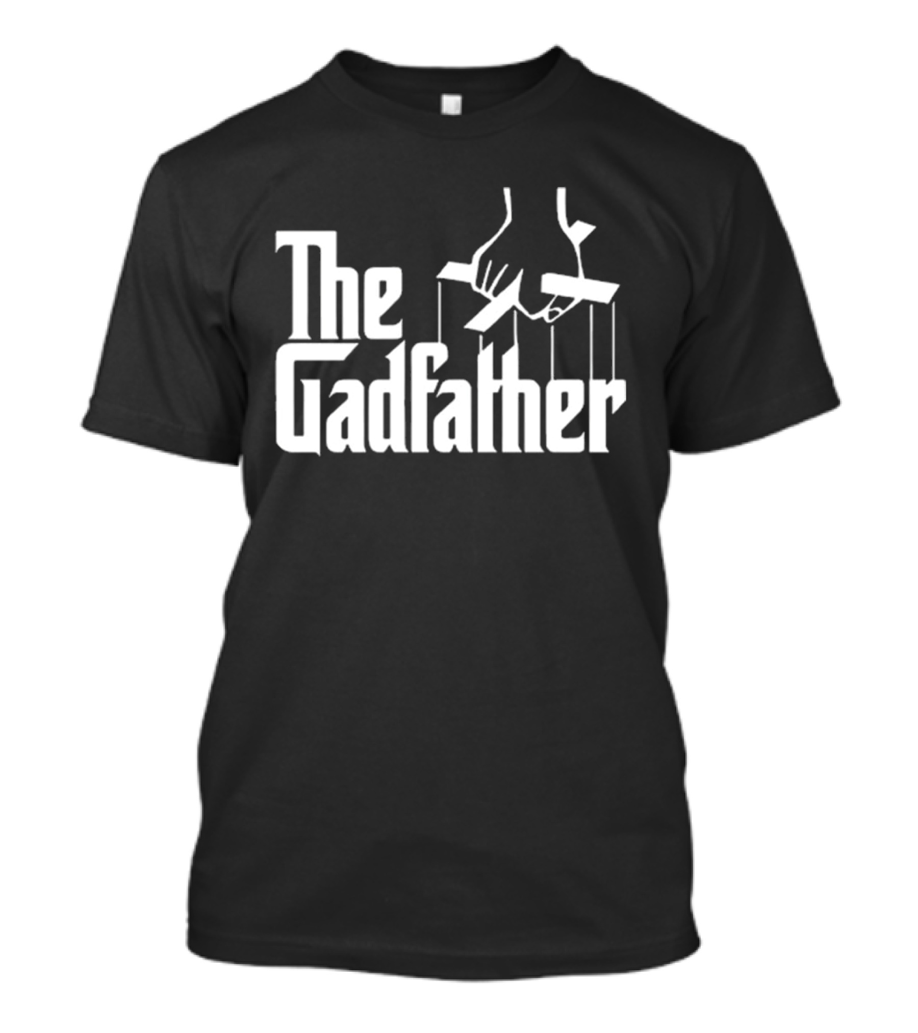 The Gadfather Gad Saad Parody Puppet Strings T-Shirt