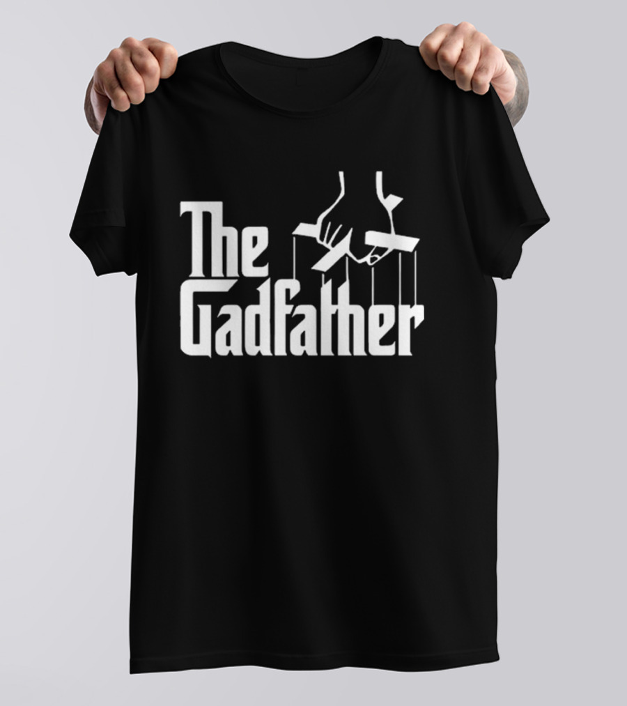 The Gadfather Gad Saad Parody Puppet Strings T-Shirt