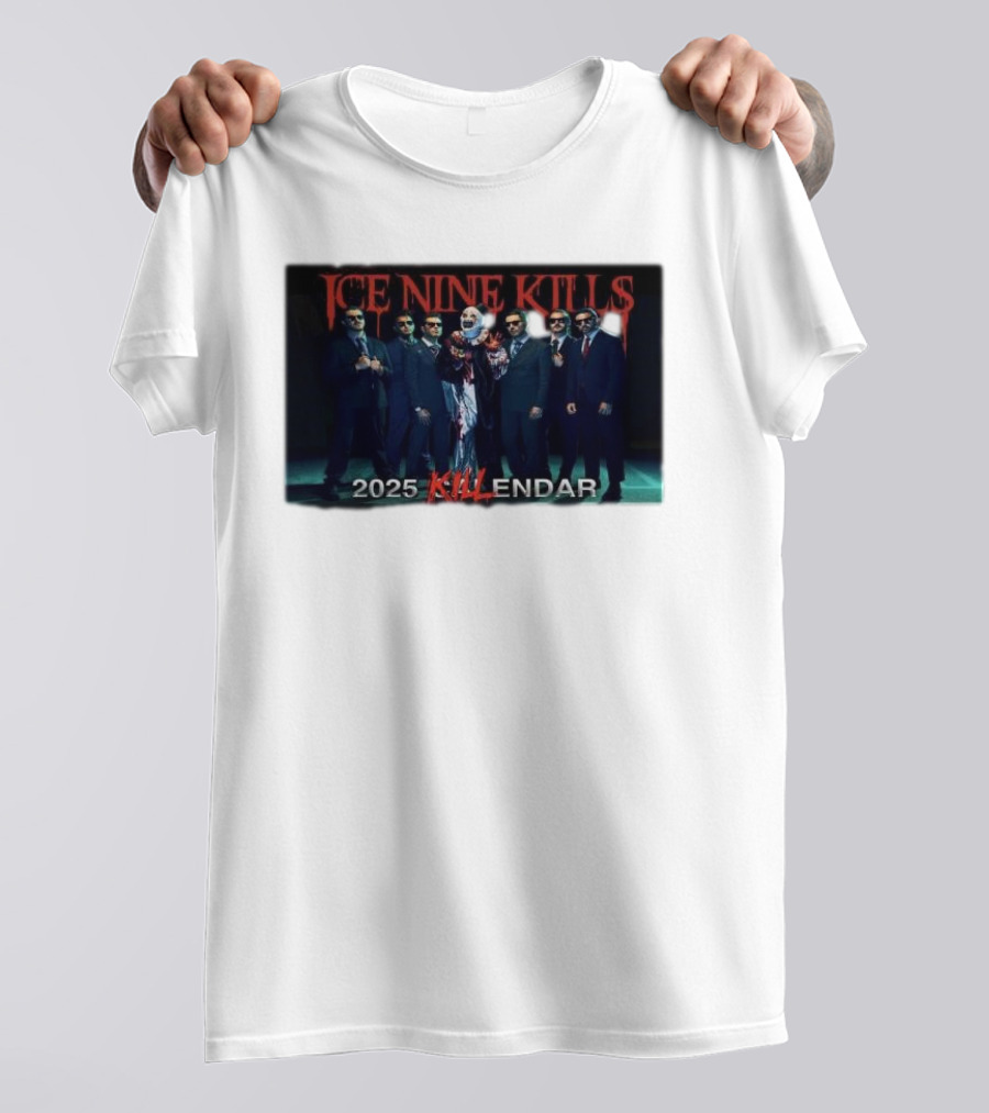 Ice Nine Kills 2025 Killendar Holiday T-Shirt