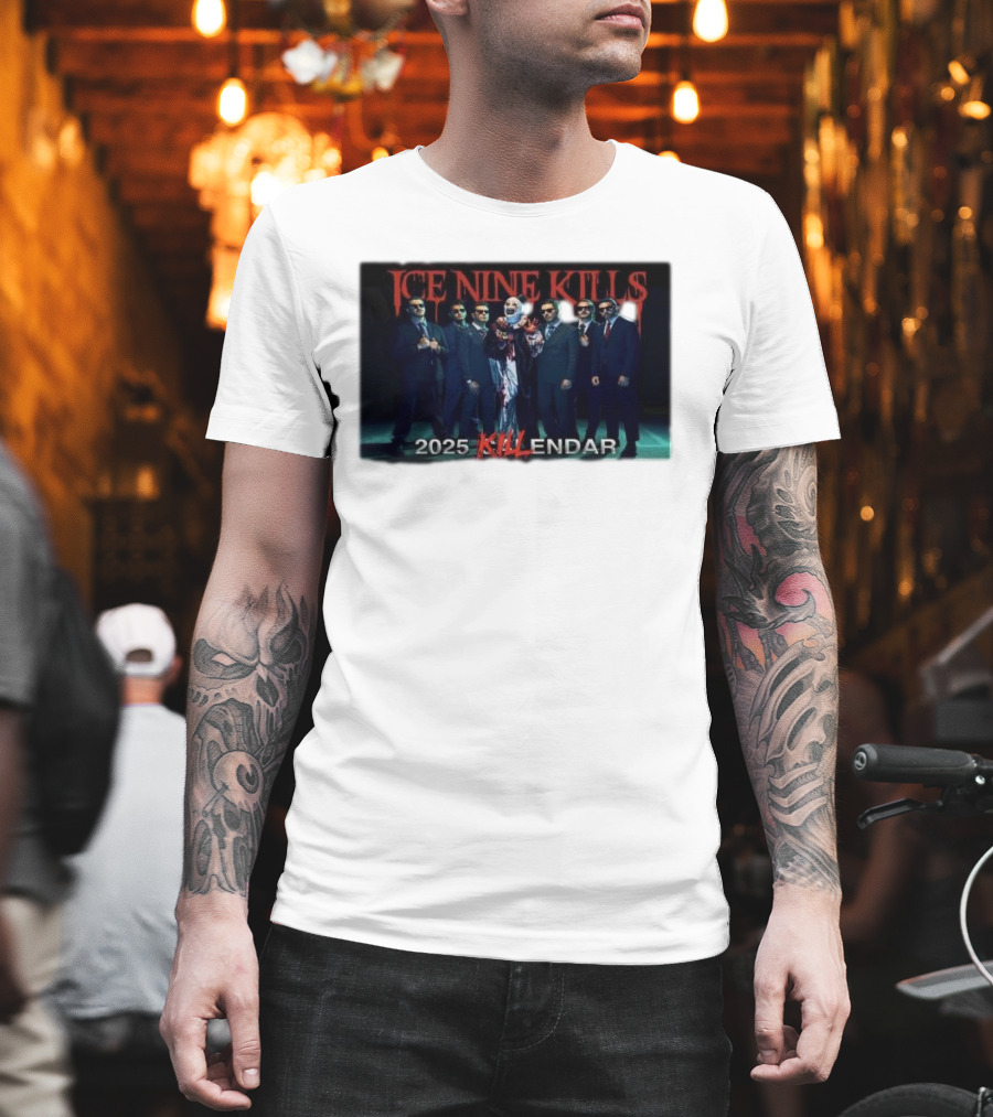 Ice Nine Kills 2025 Killendar Holiday T-Shirt