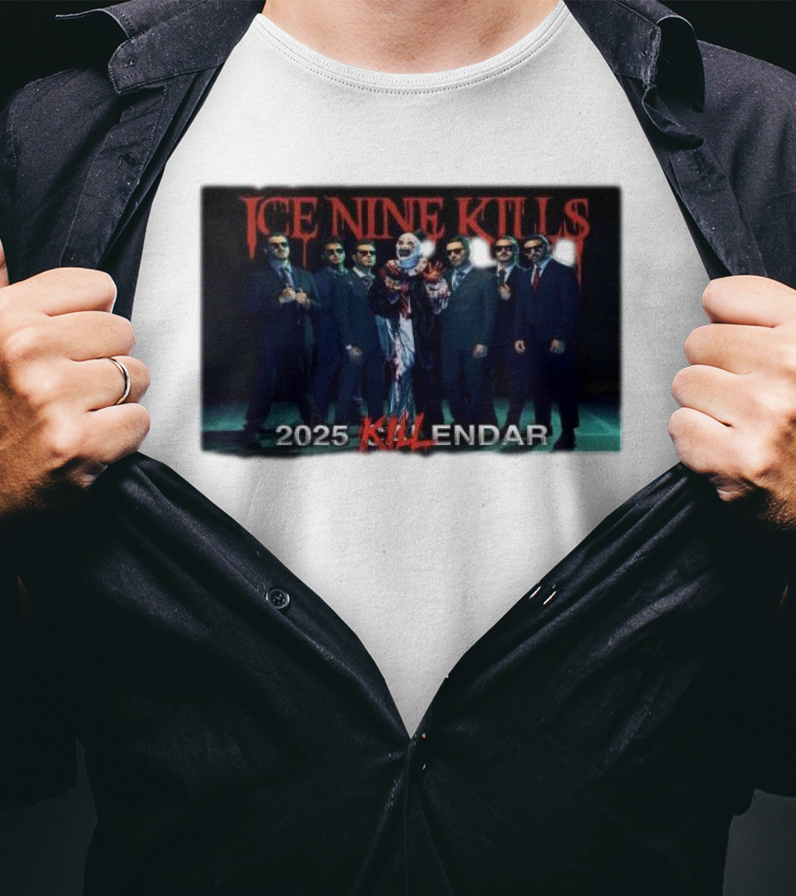 Ice Nine Kills 2025 Killendar Holiday T-Shirt