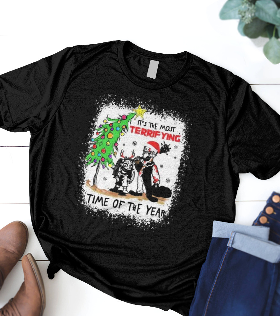 It's The Most Terrifying Time Of The Year Christmas T-Shirt
