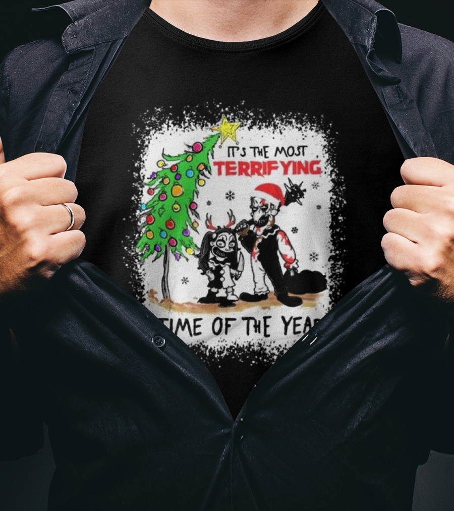 It's The Most Terrifying Time Of The Year Christmas T-Shirt