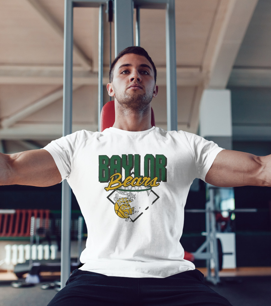 Baylor Bears Basketball Nothing But Net T-Shirt