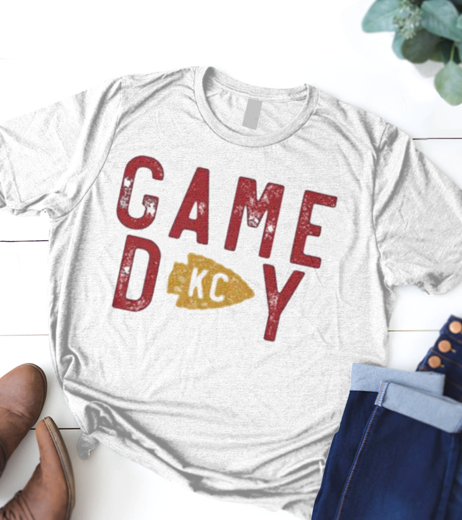 Game Day KC Kansas City Chiefs T-Shirt