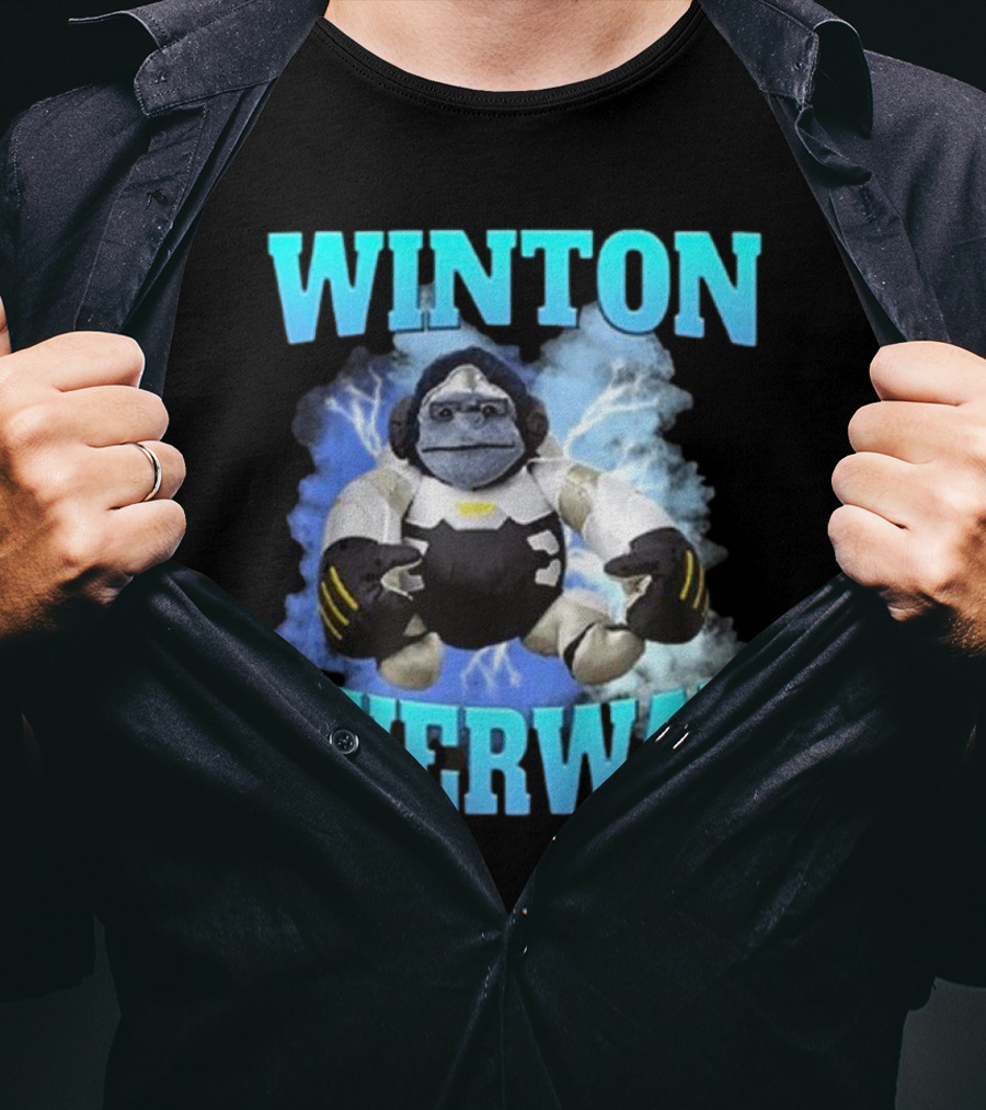 Winton Overwat Winston Overwatch Funny Meme T-Shirt