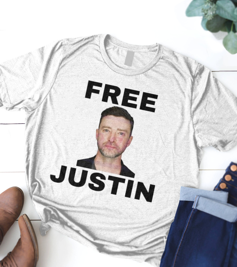 FREE JUSTIN TIMBERLAKE SHOT MUGSHOT T-Shirt