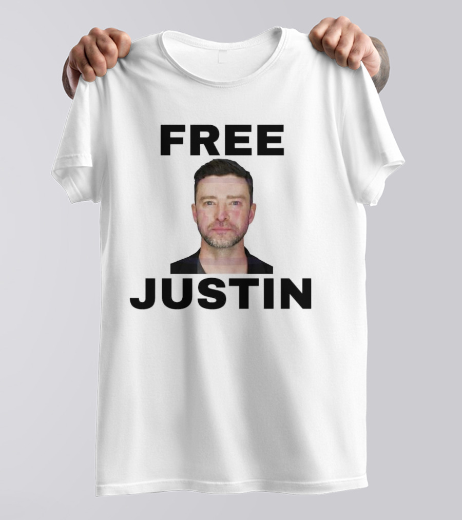 FREE JUSTIN TIMBERLAKE SHOT MUGSHOT T-Shirt