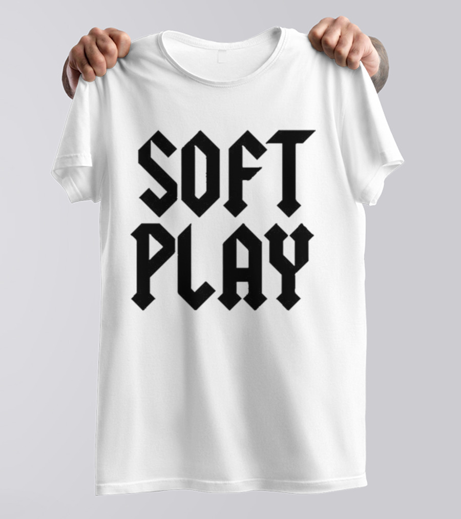 Soft Play Heavy Metal Font T-Shirt