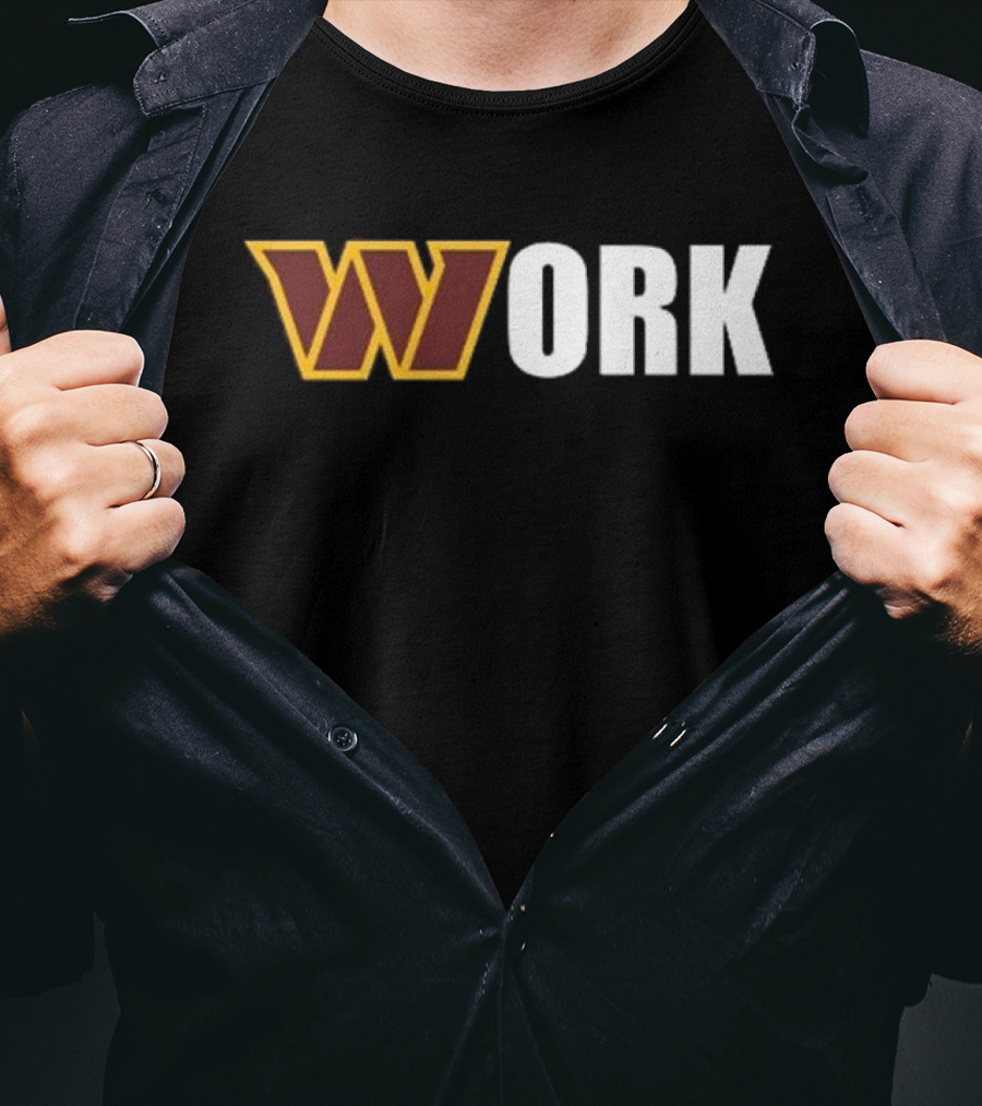 Washington Commanders W Work Dan Quinn T-Shirt