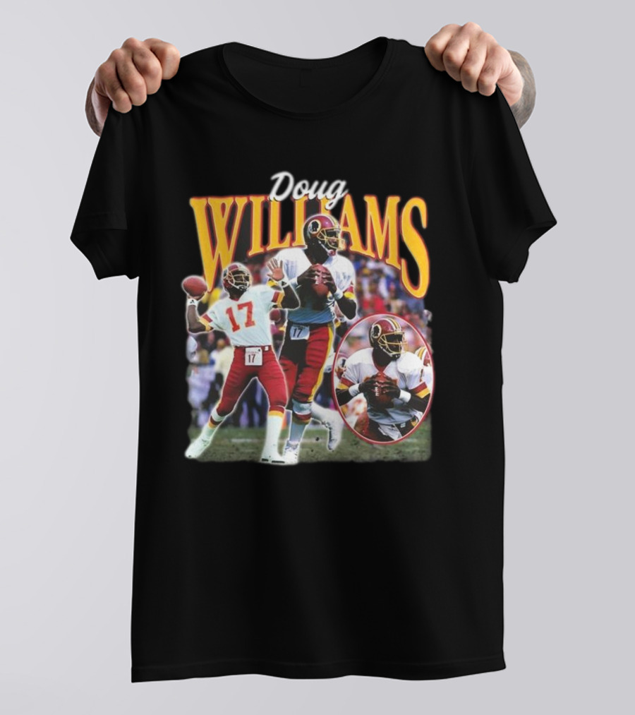 Doug Williams Football Legend NFL Quarterback Redskins T-Shirt