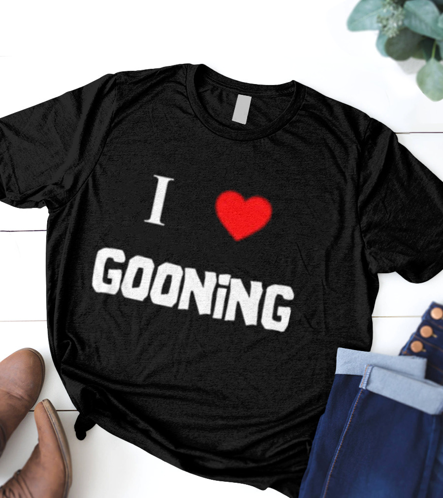 I Love Gooning Vegetable Chopping Channel T-Shirt