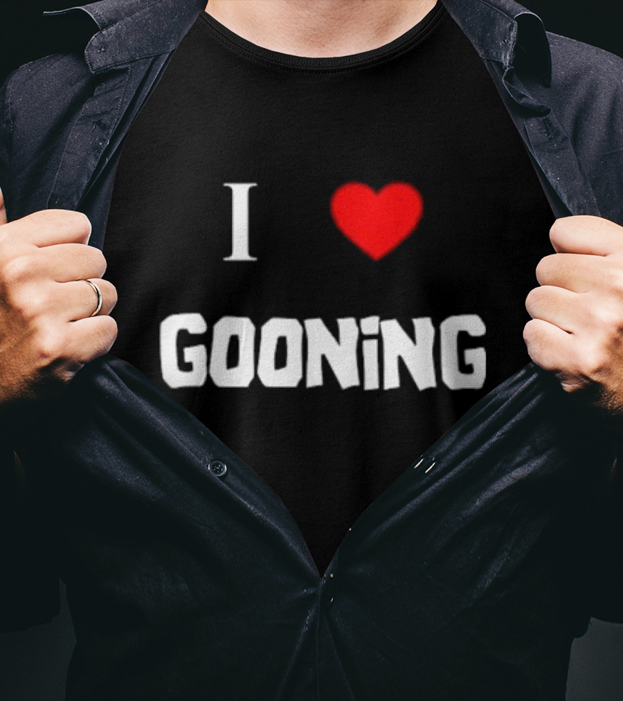 I Love Gooning Vegetable Chopping Channel T-Shirt