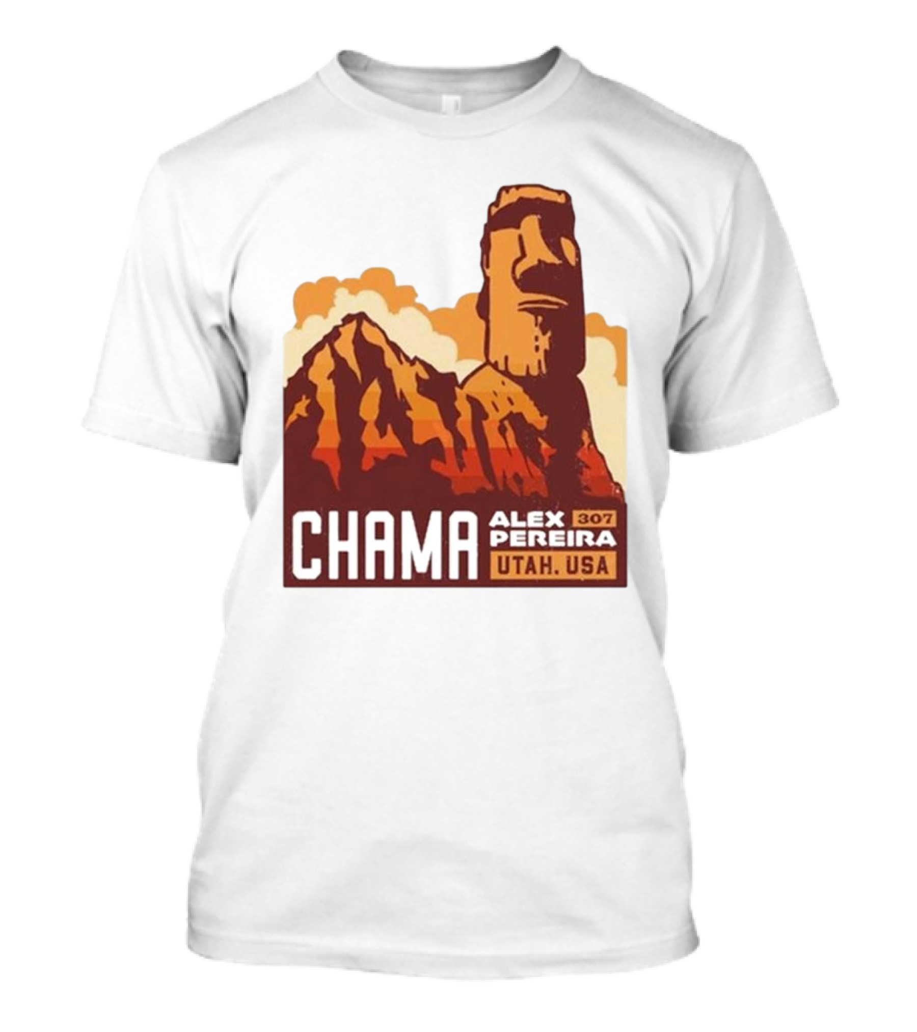 Chama Alex Pereira 307 Stonehead Utah USA T-Shirt