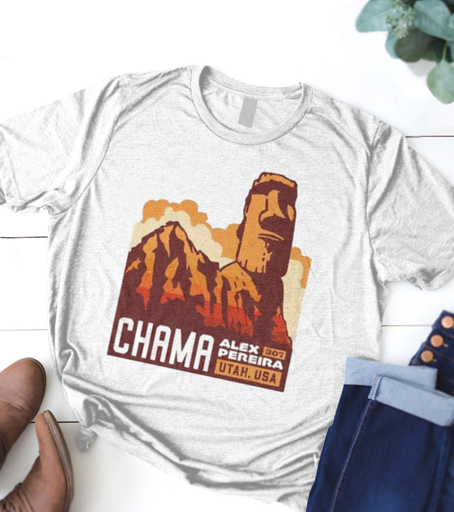 Chama Alex Pereira 307 Stonehead Utah USA T-Shirt