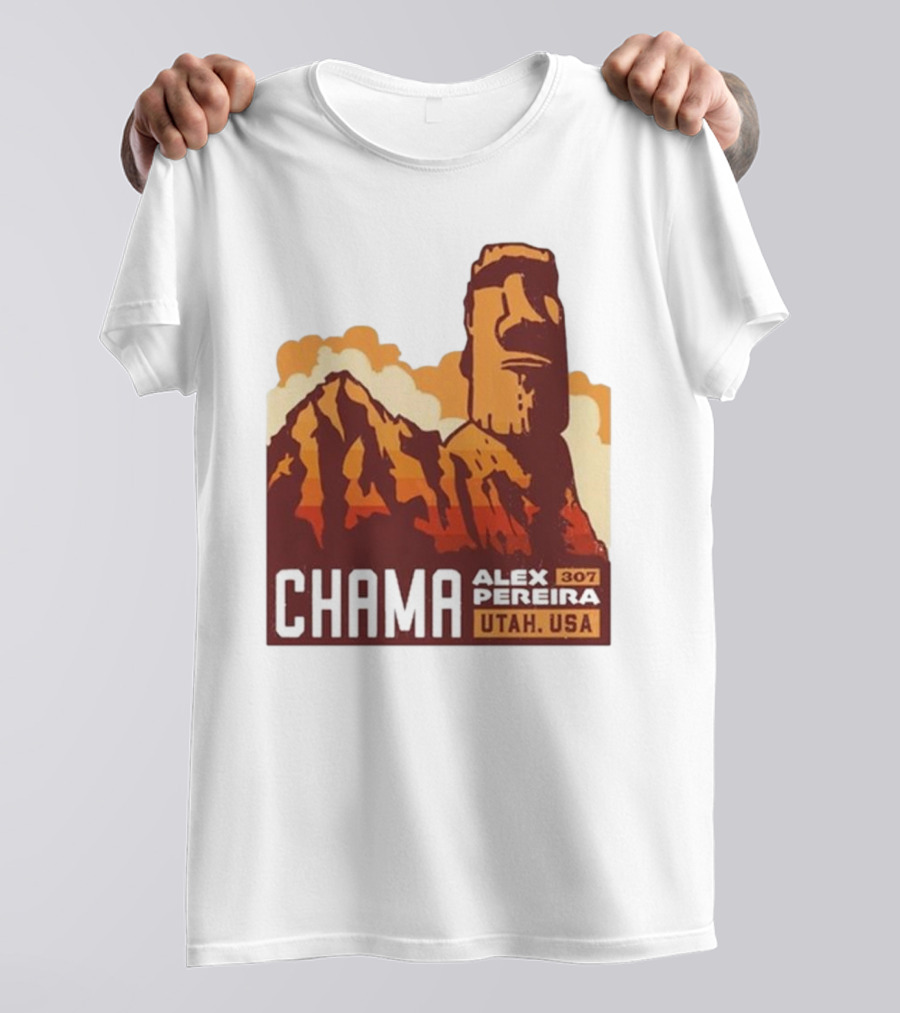 Chama Alex Pereira 307 Stonehead Utah USA T-Shirt