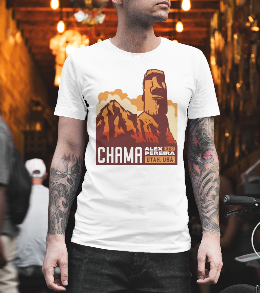 Chama Alex Pereira 307 Stonehead Utah USA T-Shirt