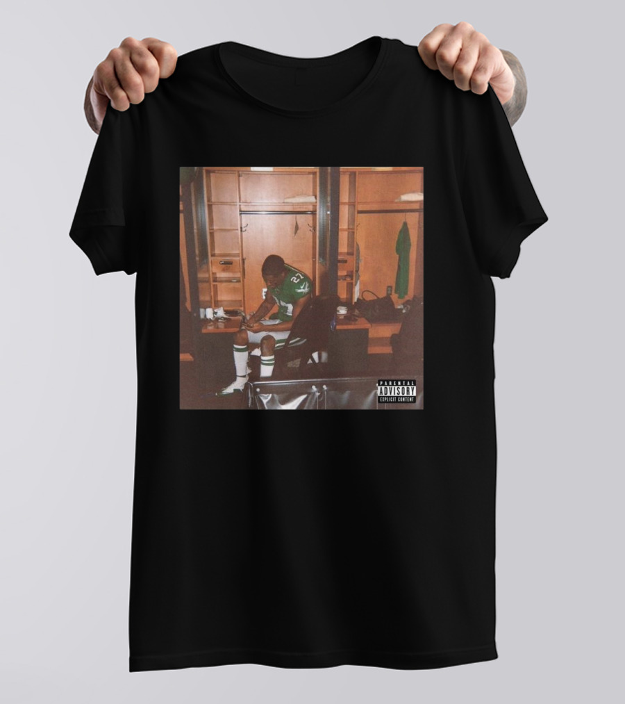 Quinyon Mitchell Parental Advisory Locker Room Moment T-Shirt