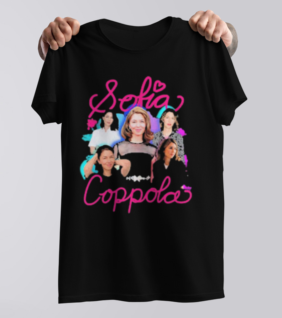 Sofia Coppola Photos Collage T-Shirt