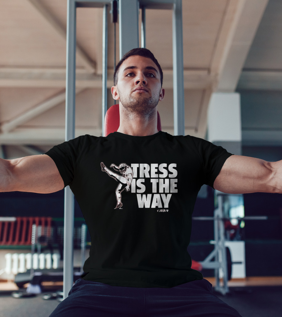 Tress Is The Way Washington Commanders NFL Player Kicking T-Shirt