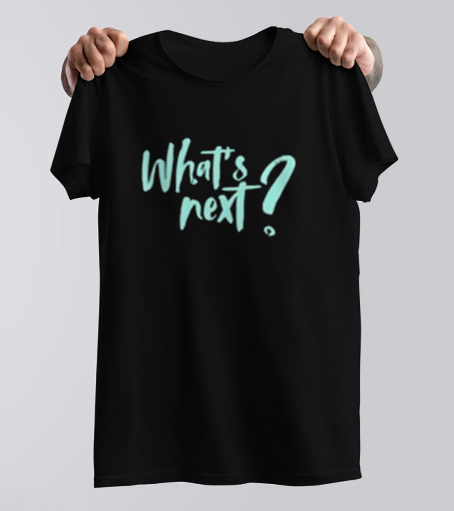 Valtteri Bottas What's Next Black T-Shirt