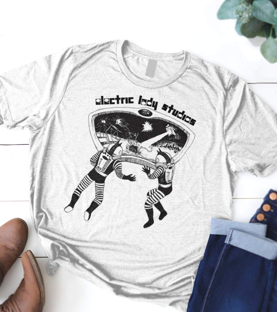 Electric Lady Studios Vintage Space Adventure T-Shirt
