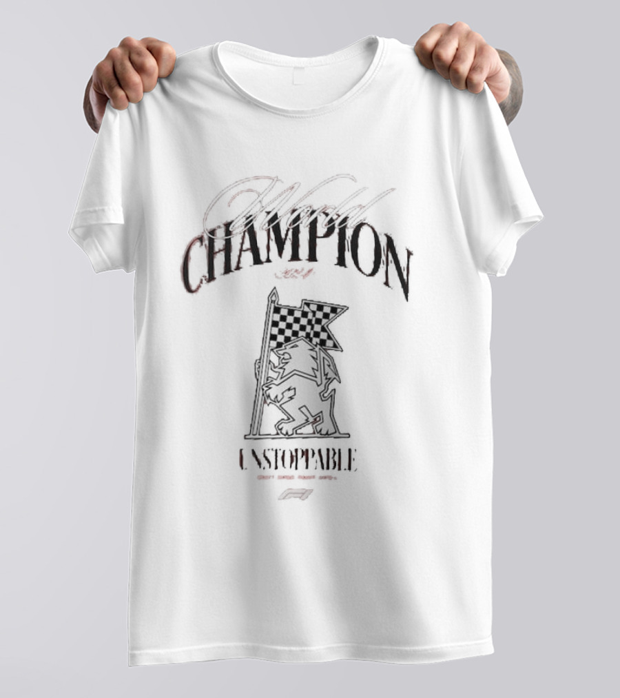 World Champion Unstoppable Formula 1 T-Shirt