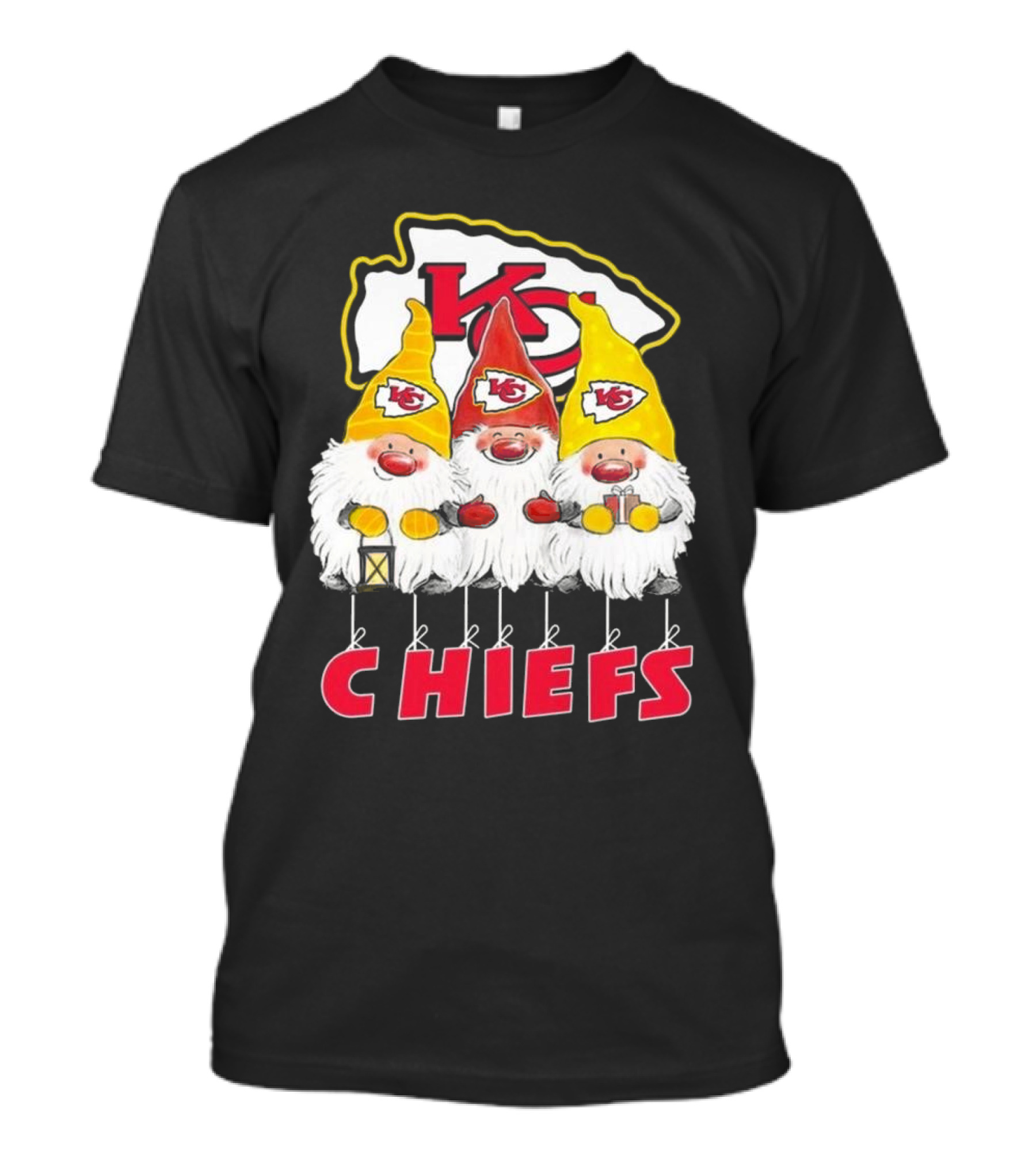 Kansas City Chiefs Gnomes Christmas Chiefs T-Shirt
