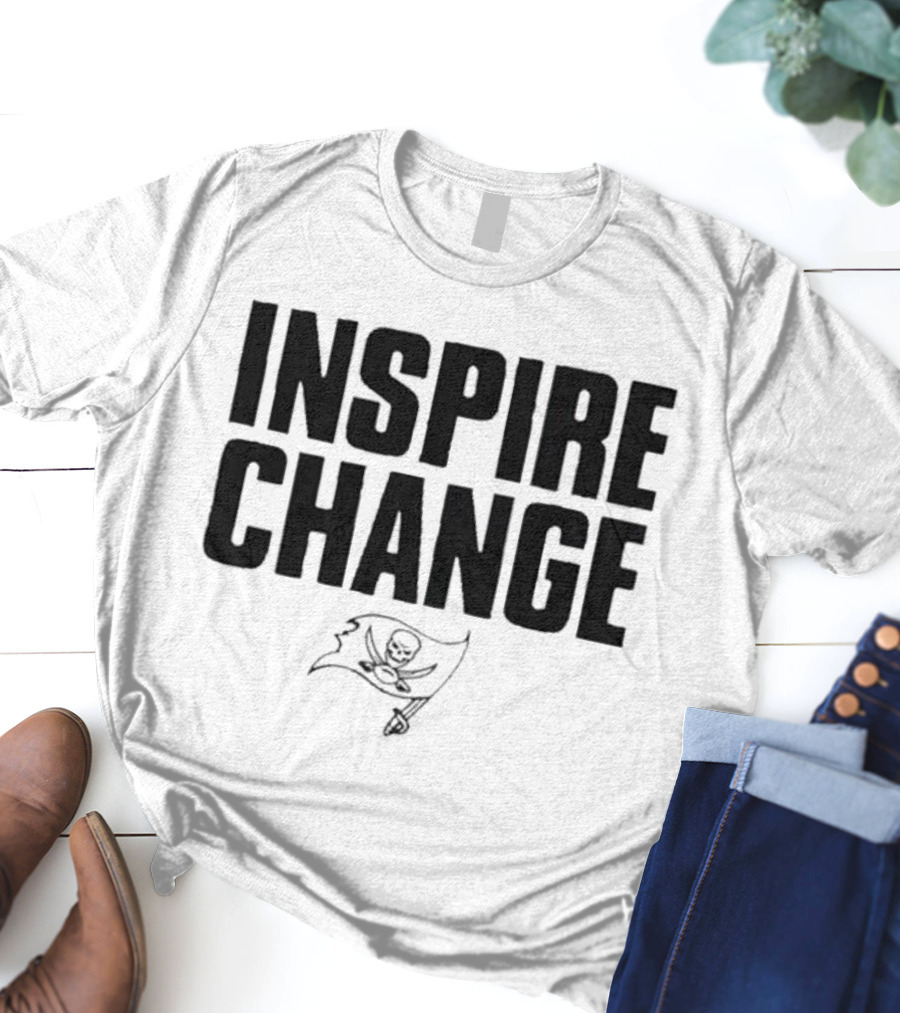 Tampa Bay Buccaneers Inspire Change T-Shirt