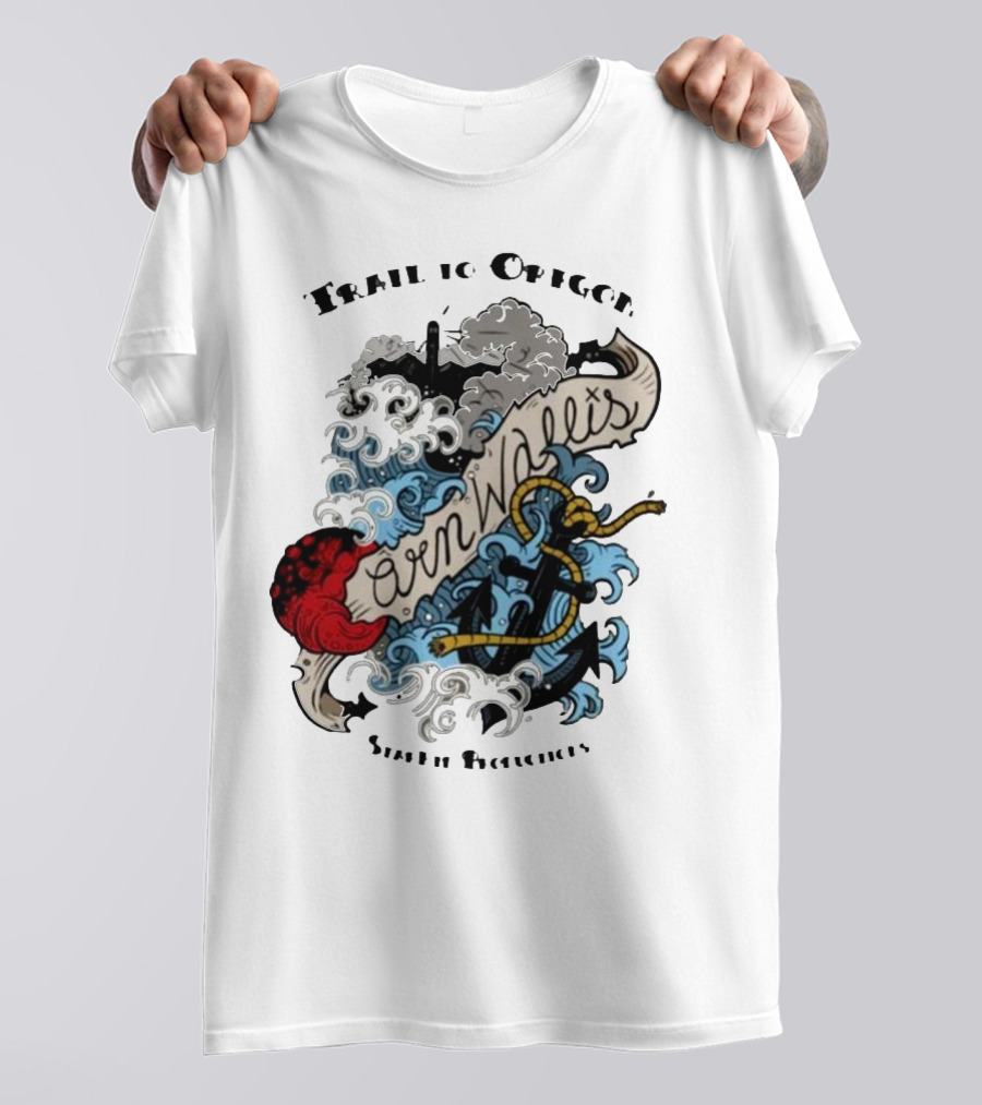 Trail To Oregon Cornwallis Ship Features T-Shirt