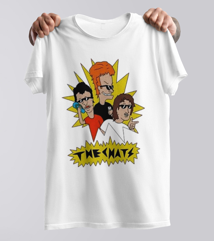The Chats Beavis Butthead White T-Shirt